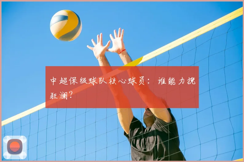 中超保级球队核心球员：谁能力挽狂澜？